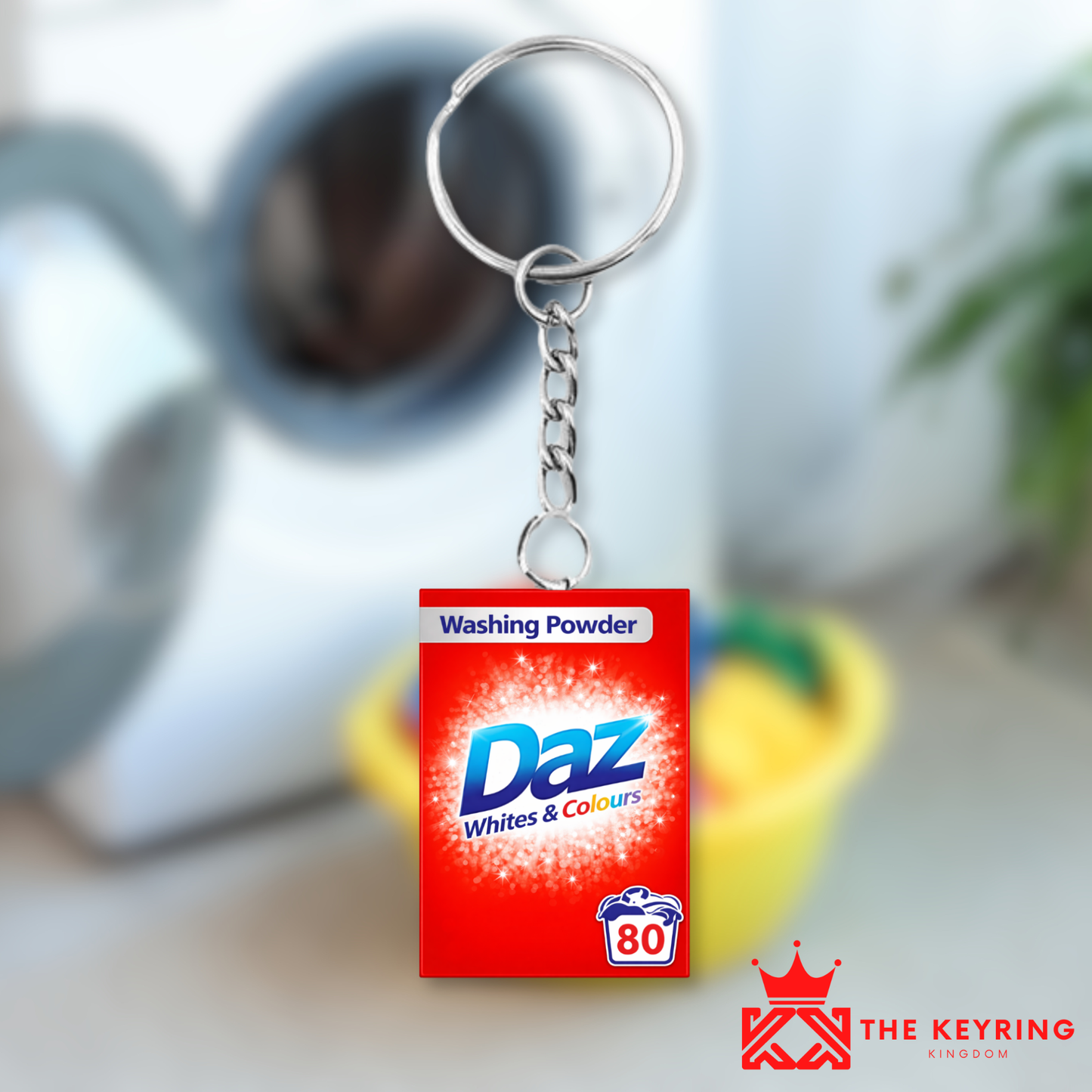 Daz Washing Powder Keyring