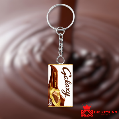Galaxy Chocolate Keyring