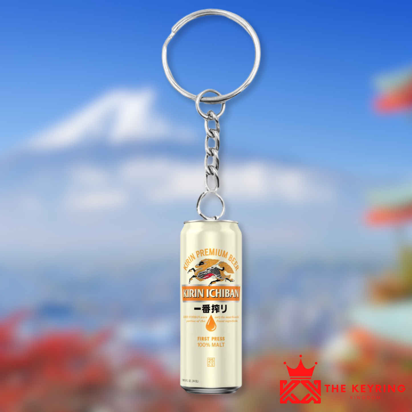 Kirin Ichiban Can Keyring
