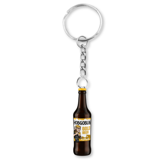 Hobgoblin Gold Beer Bottle Keyring
