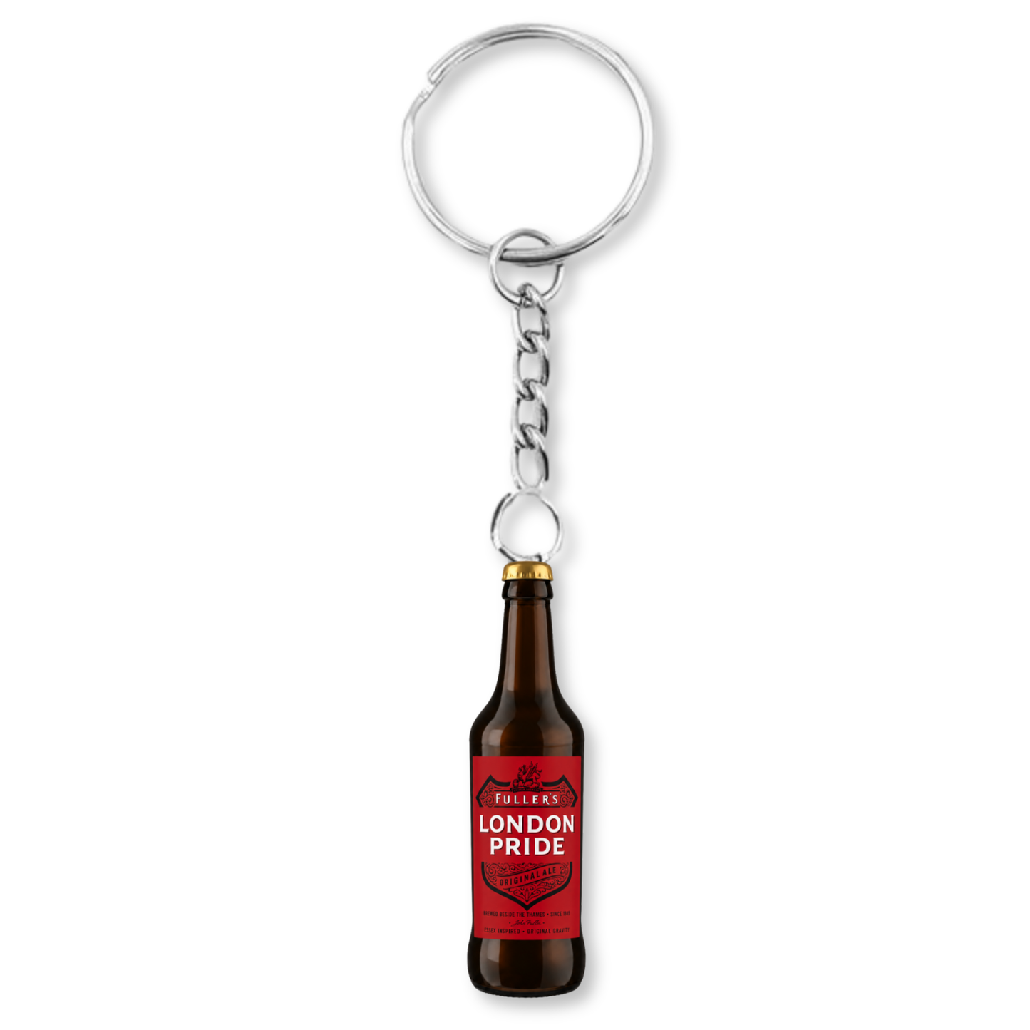 London Pride Bottle Keyring