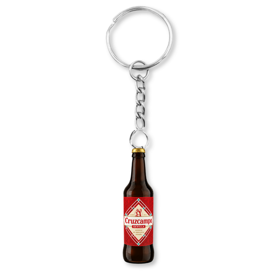 Cruzcampo Bottle Keyring