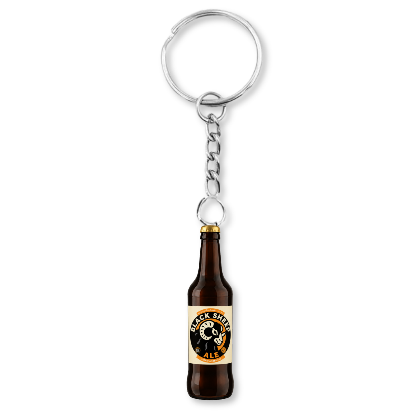 Black Sheep Ale Bottle Keyring