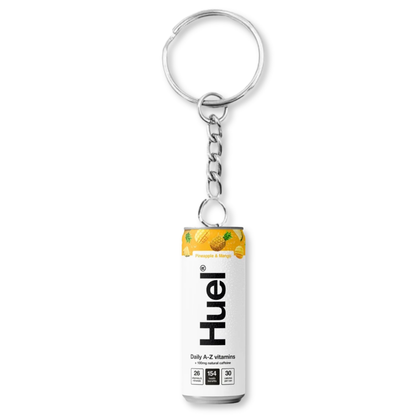 Huel Pineapple & Mango Can Keyring