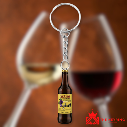 Buckfast Tonic Wine Bottle Keyring