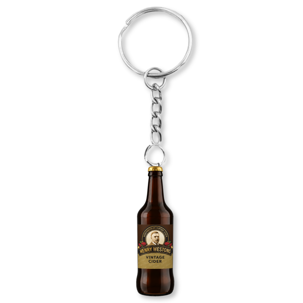 Henry Westons Cider Bottle Keyring