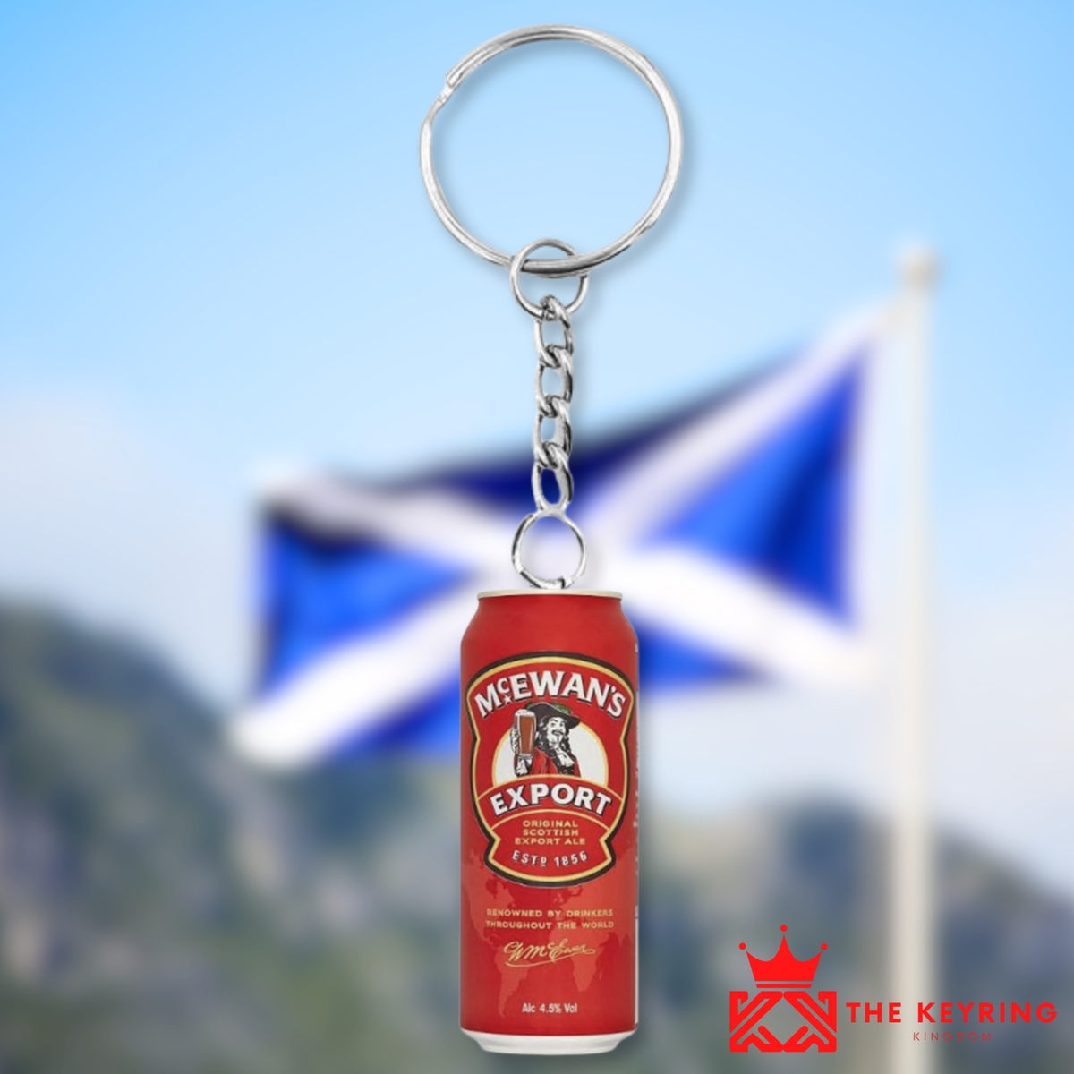 McEwan's Export Can Keyring