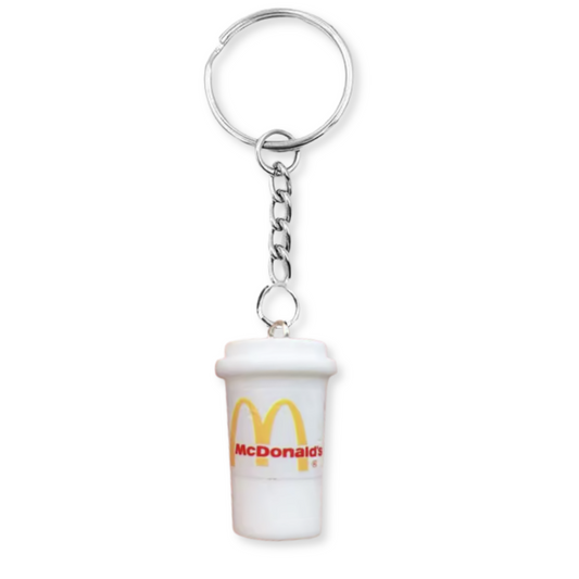 McDonalds Drink Cup Keyring