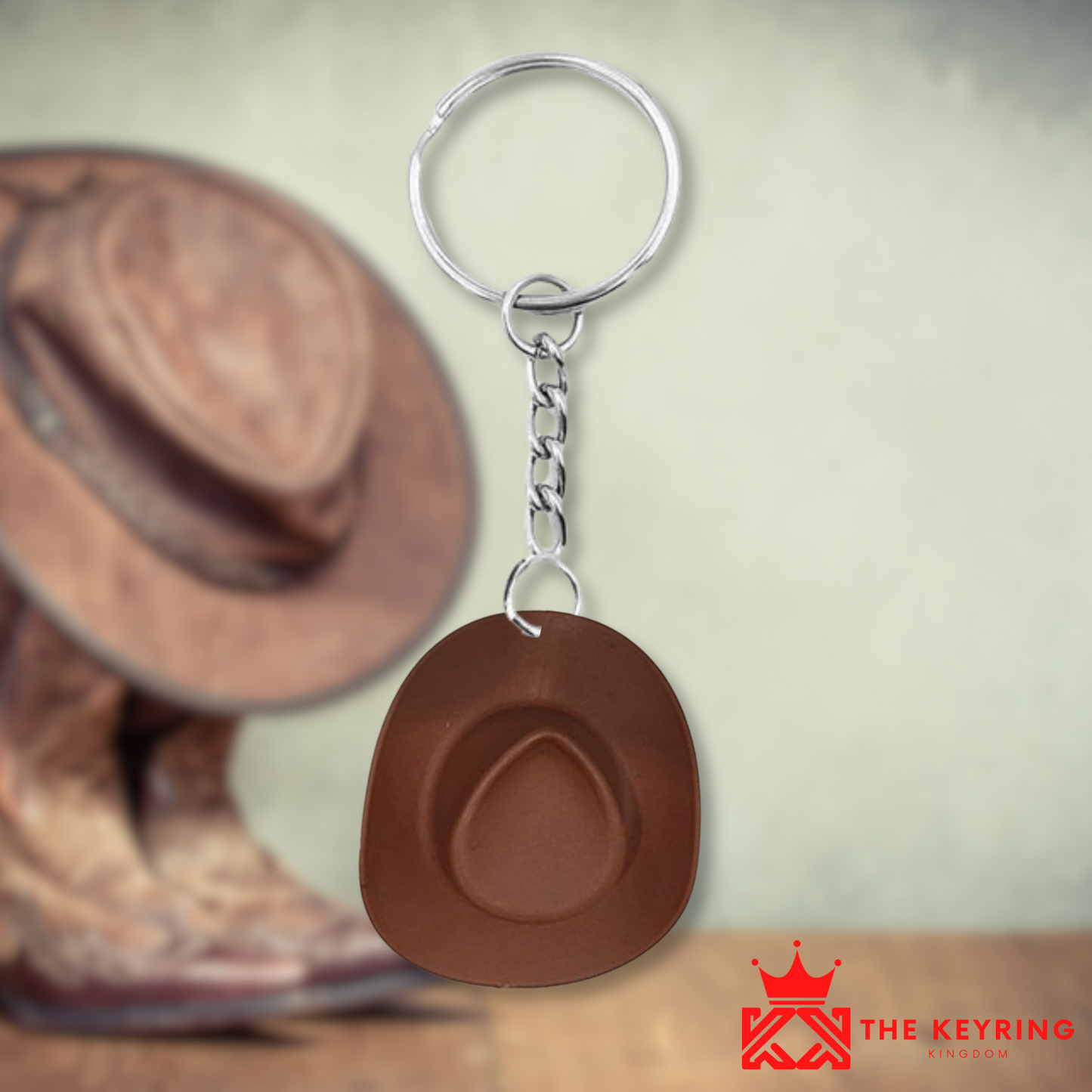 Cowboy Hat keyring
