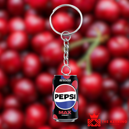 Pepsi Max Cherry Keyring