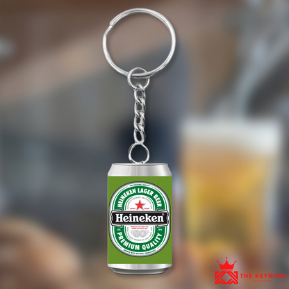 Heineken Can Keyring