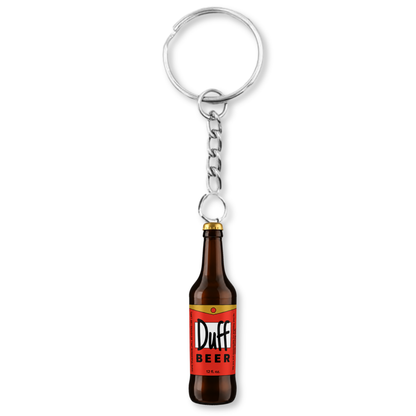 Duff Beer Bottle Keyring
