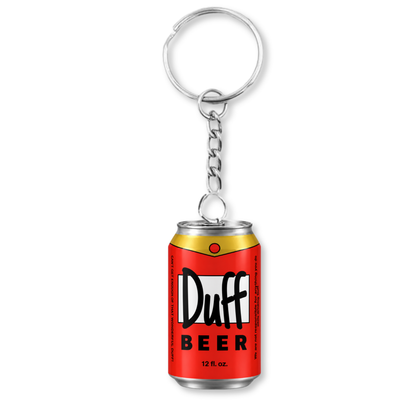 Duff Beer Can Keyring