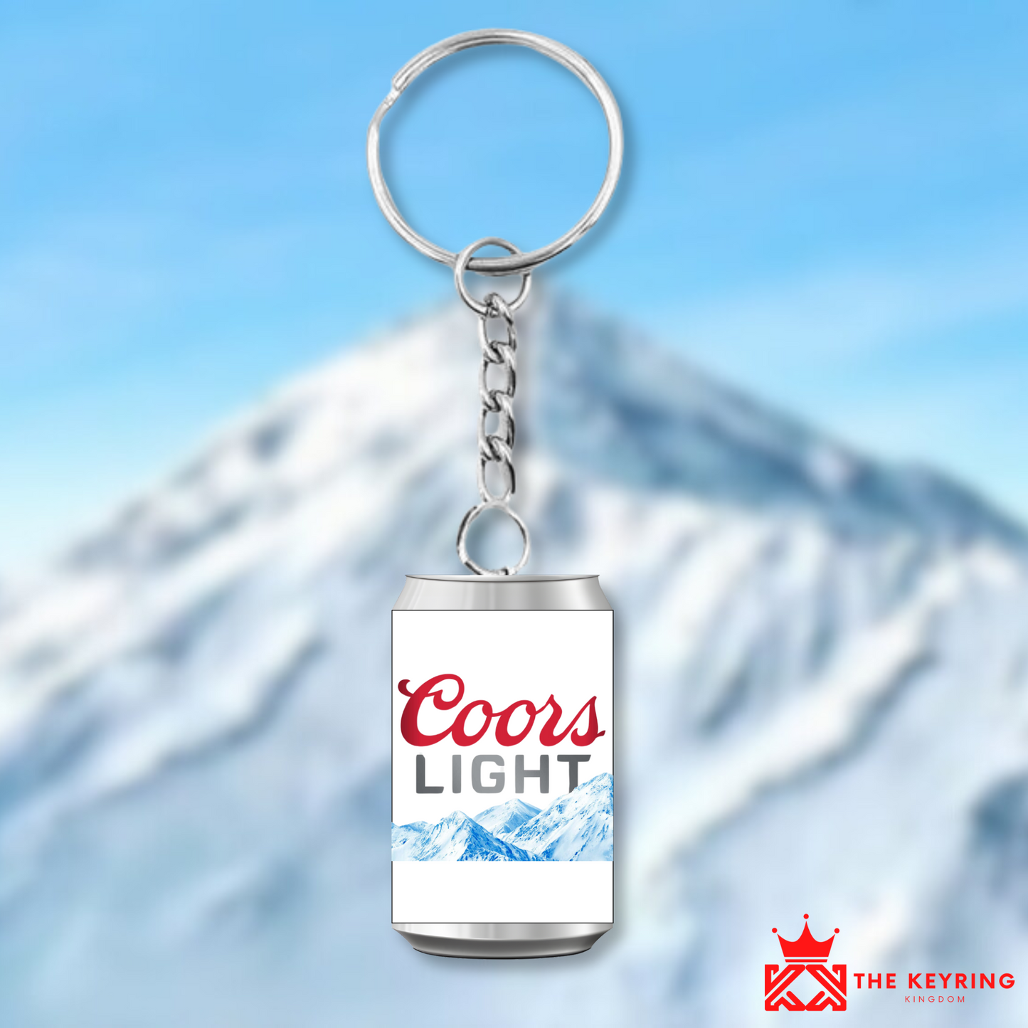 Coors Light Keyring