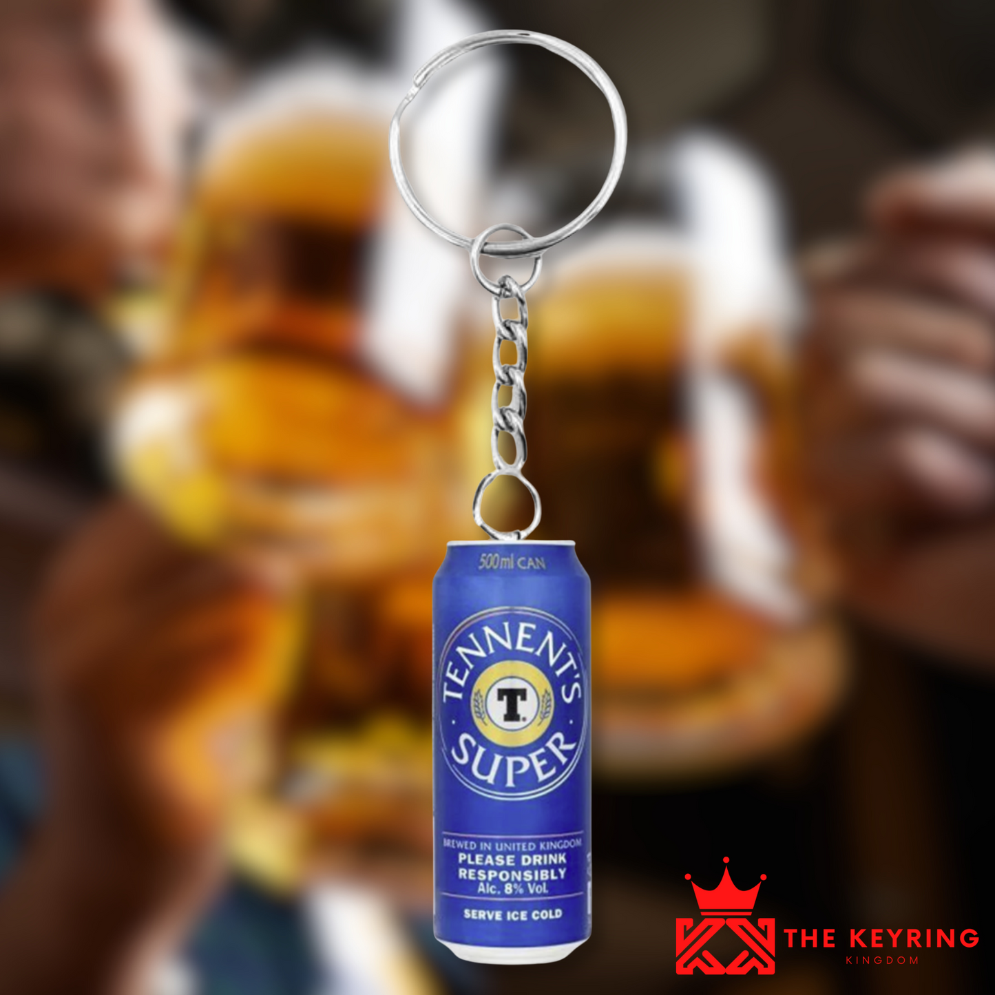 Tennent's Super Keyring