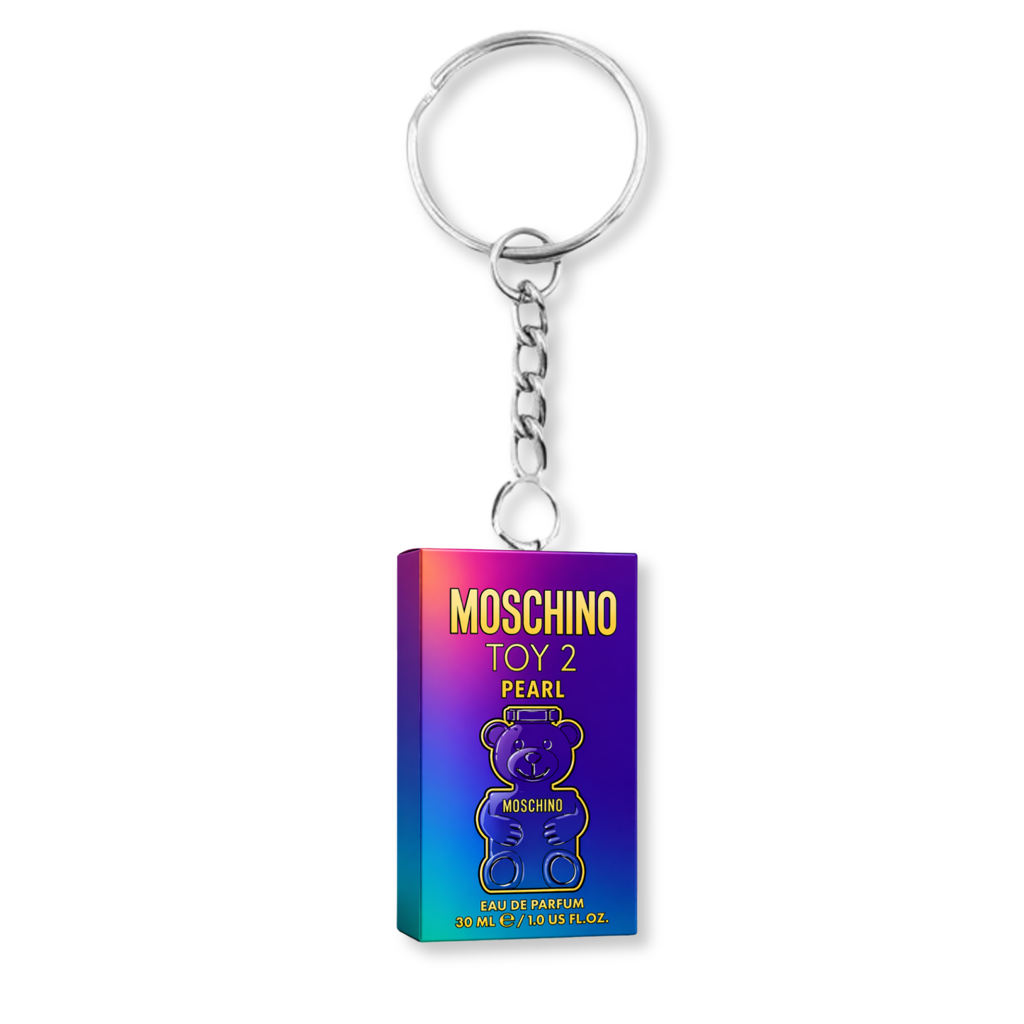 Moschino Toy 2 Pearl Perfume Box Keyring