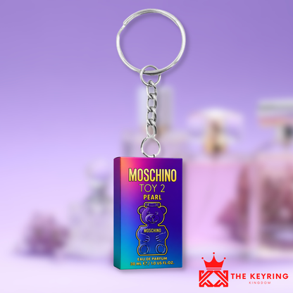 Moschino Toy 2 Pearl Perfume Box Keyring