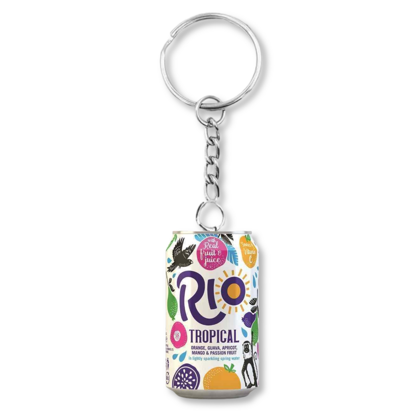 Rio Tropical Can Keyring
