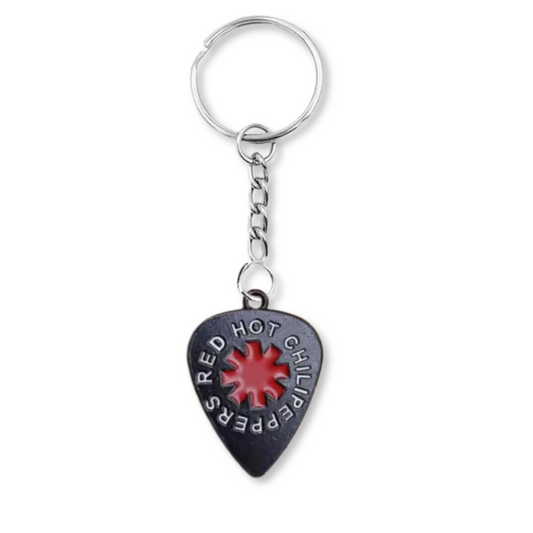 Red Hot Chilli Peppers Plectrum Keyring