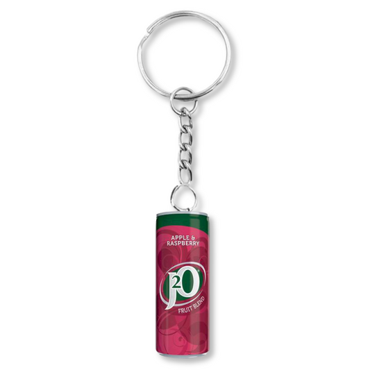 J20 Apple & Raspberry Can Keyring
