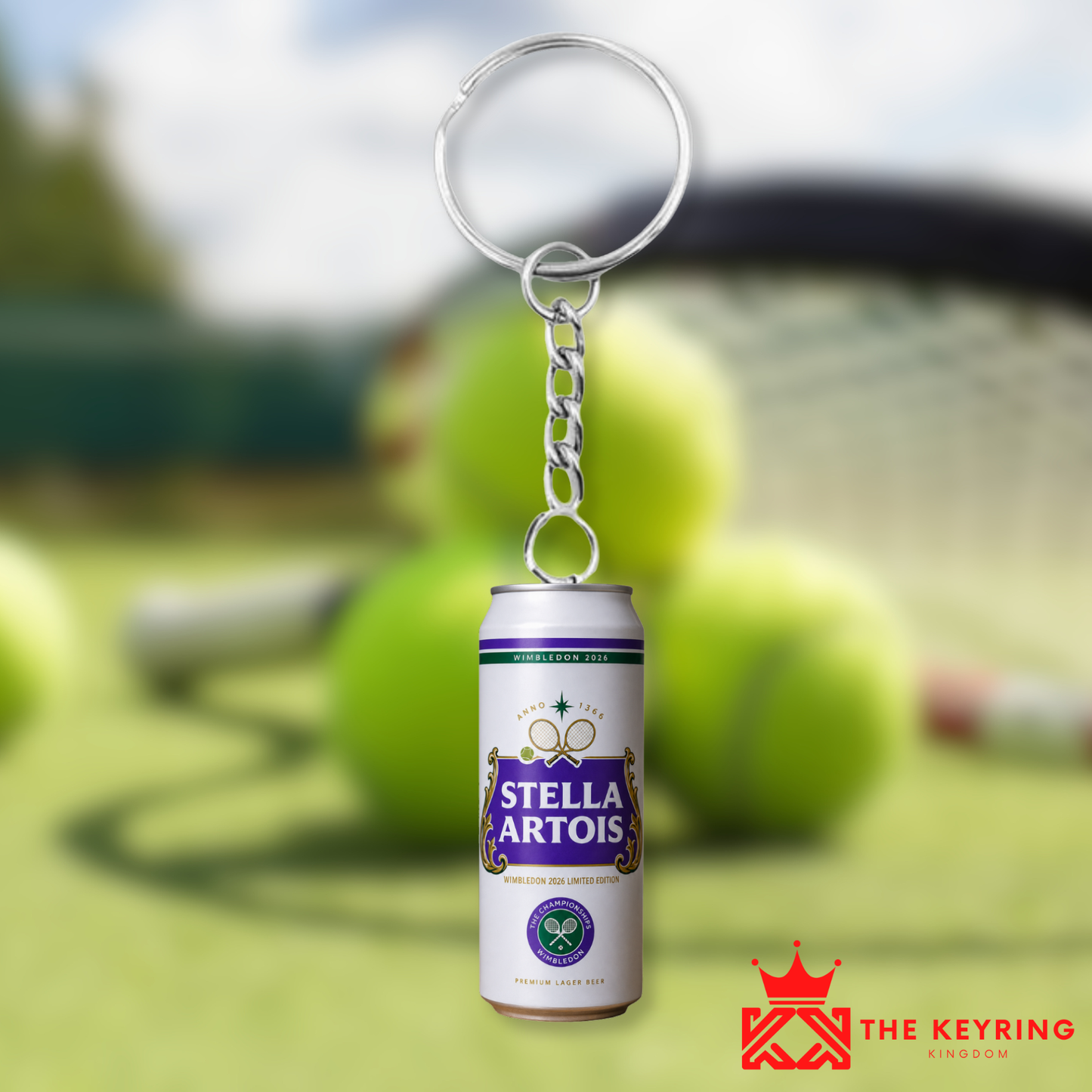 Stella Artois Can Wimbledon 2026 Keyring
