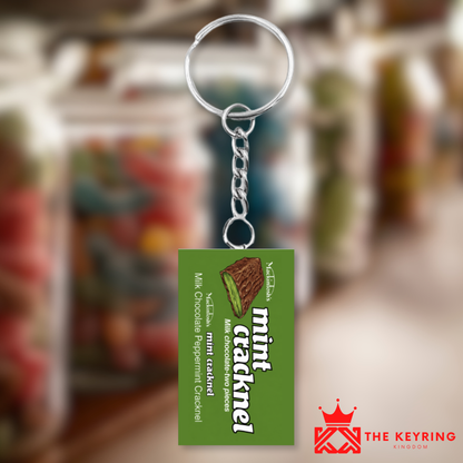 Mint Cracknel Retro Keyring