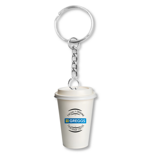 Greggs Takeaway Coffee Keyring