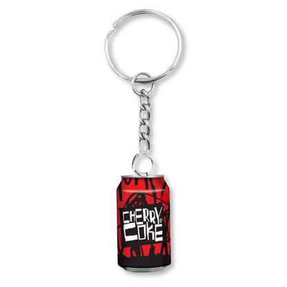 Retro Cherry Coke Keyring