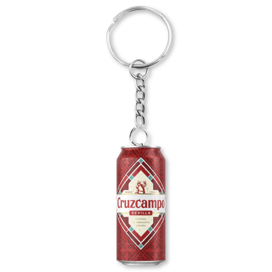 Cruzcampo Can Keyring