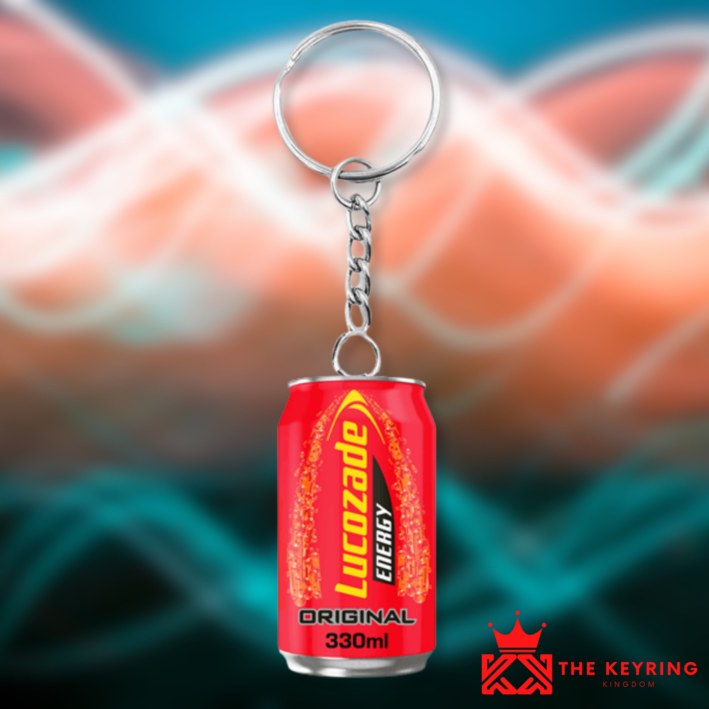 Lucozade Original Can Keyring