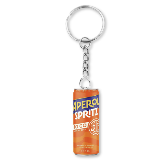 Aperol Spritz Can Keyring