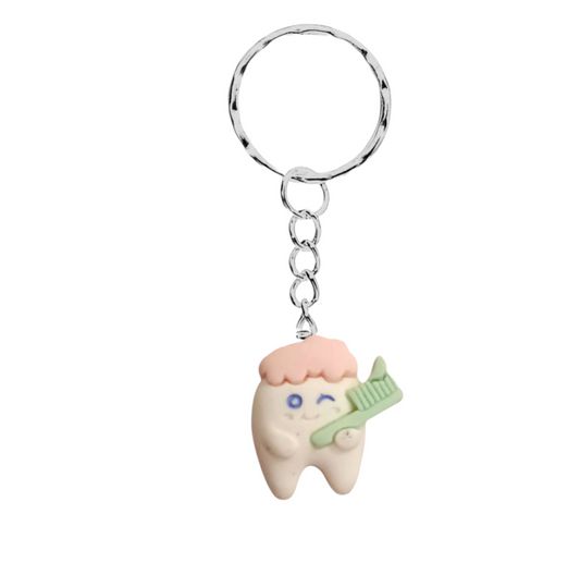 First Tooth Keyring