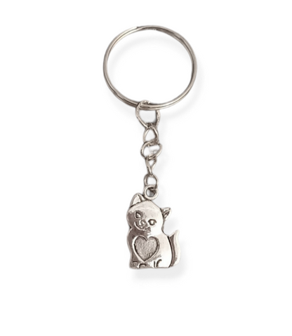 Cat Keyring