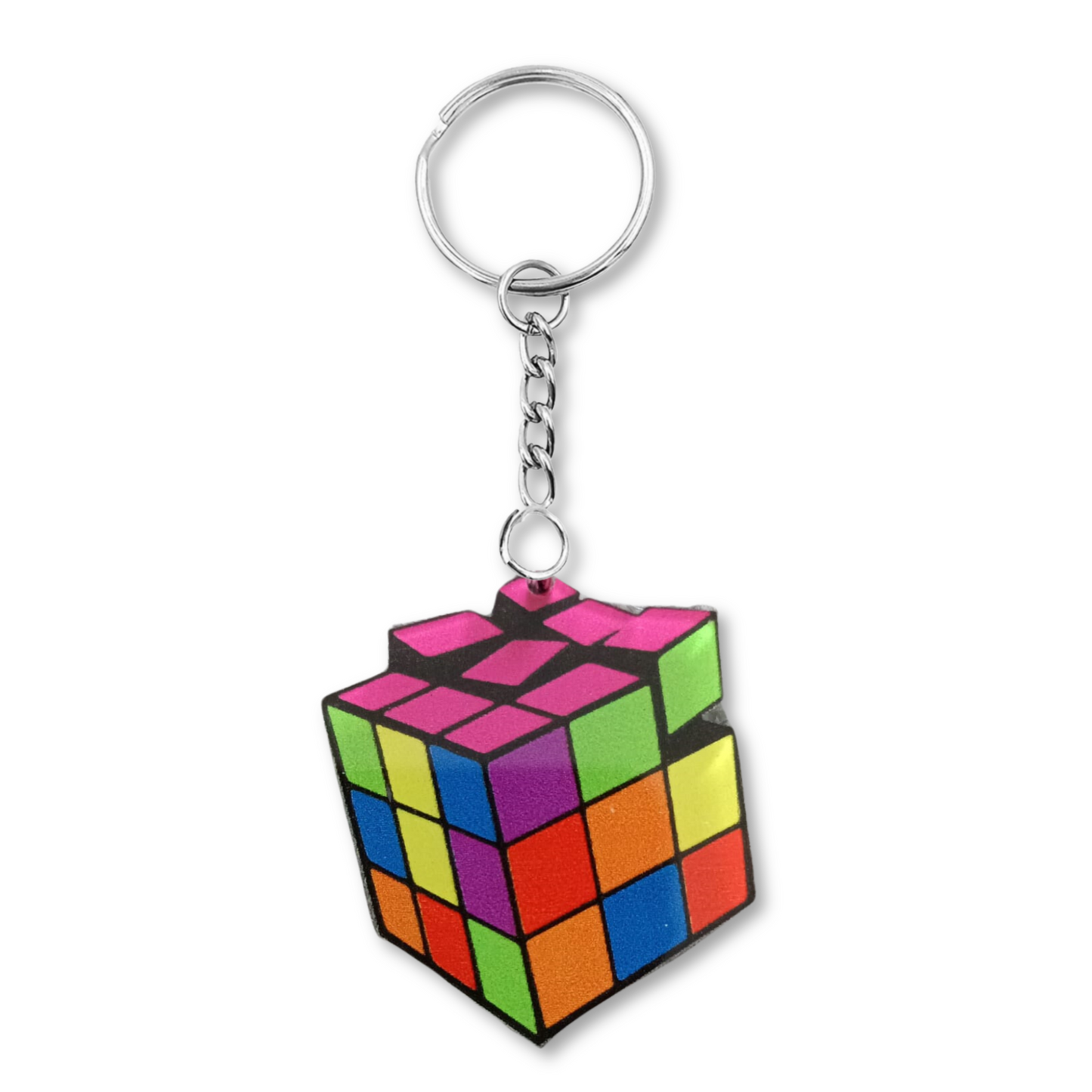 Rubix Cube Keyring