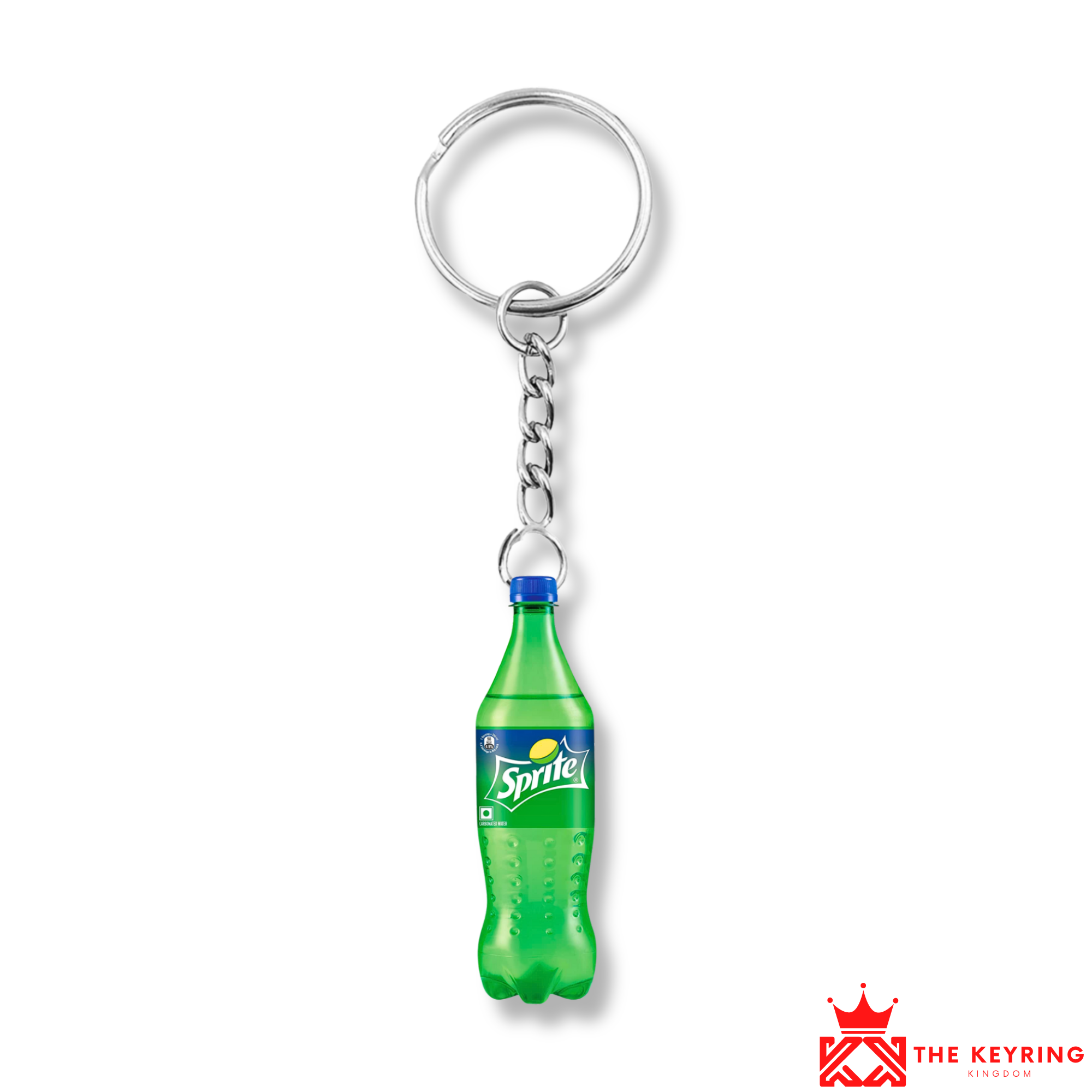 Slurpee Key Ring Sprite Bottle Keyring- The Keyring Kingdom