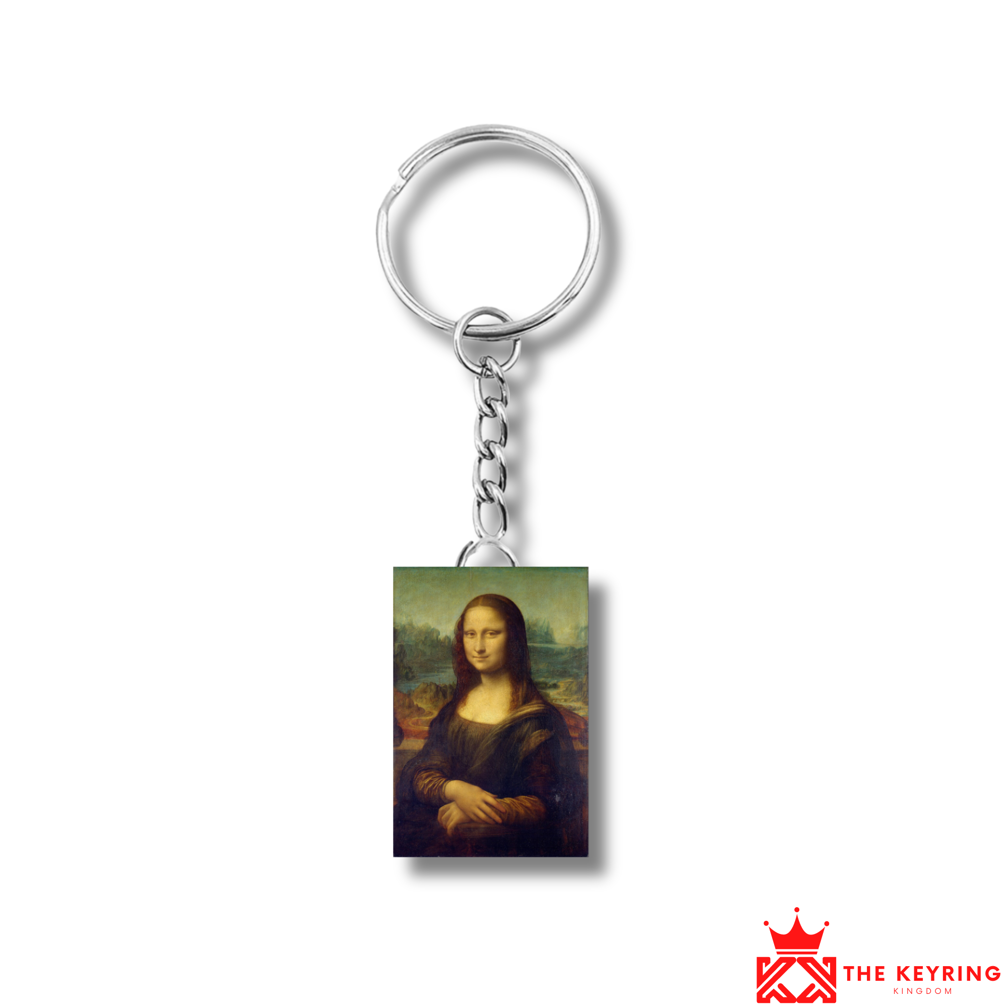Mona Lisa Keyring- The Keyring Kingdom