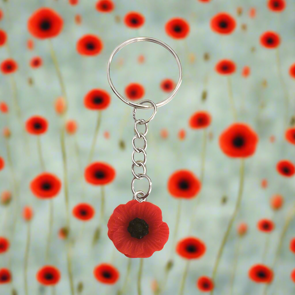 Poppy Keyring | The Keyring Kingdom