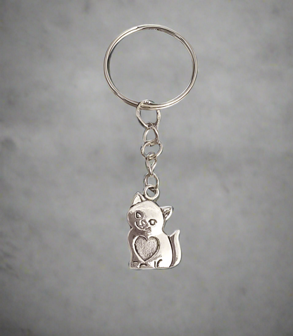 Cat Keyring