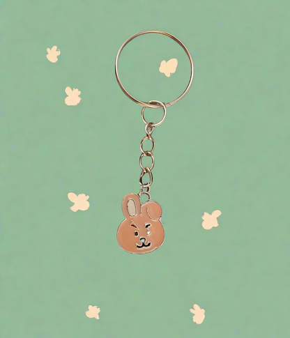 Cheeky Bunny Keyring