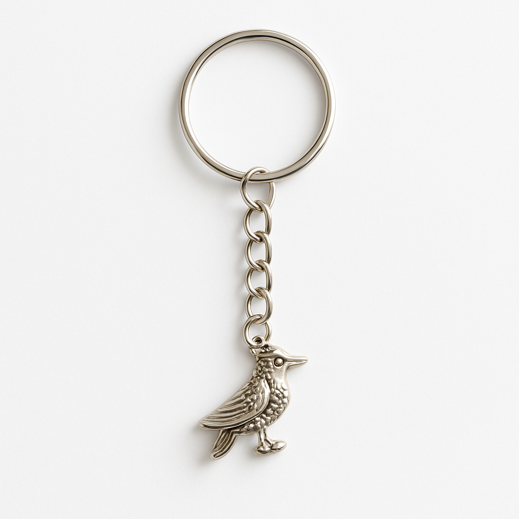 Crow Keyring