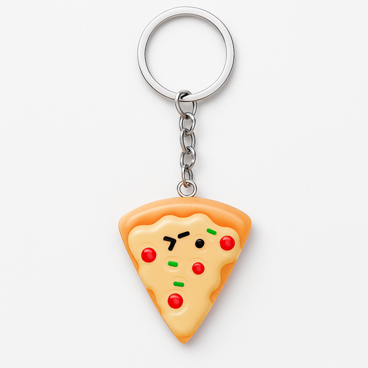 Pizza Keyring