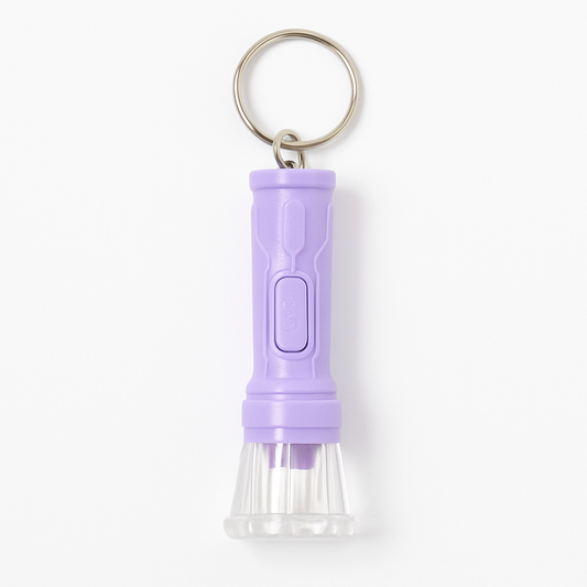 Purple Torch Keyring