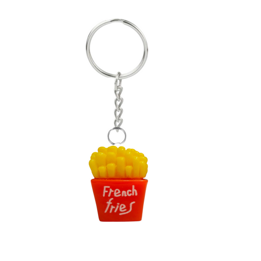 French Fries Keyring
