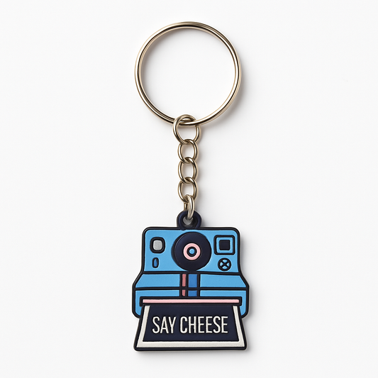 Retro Polaroid Keyring