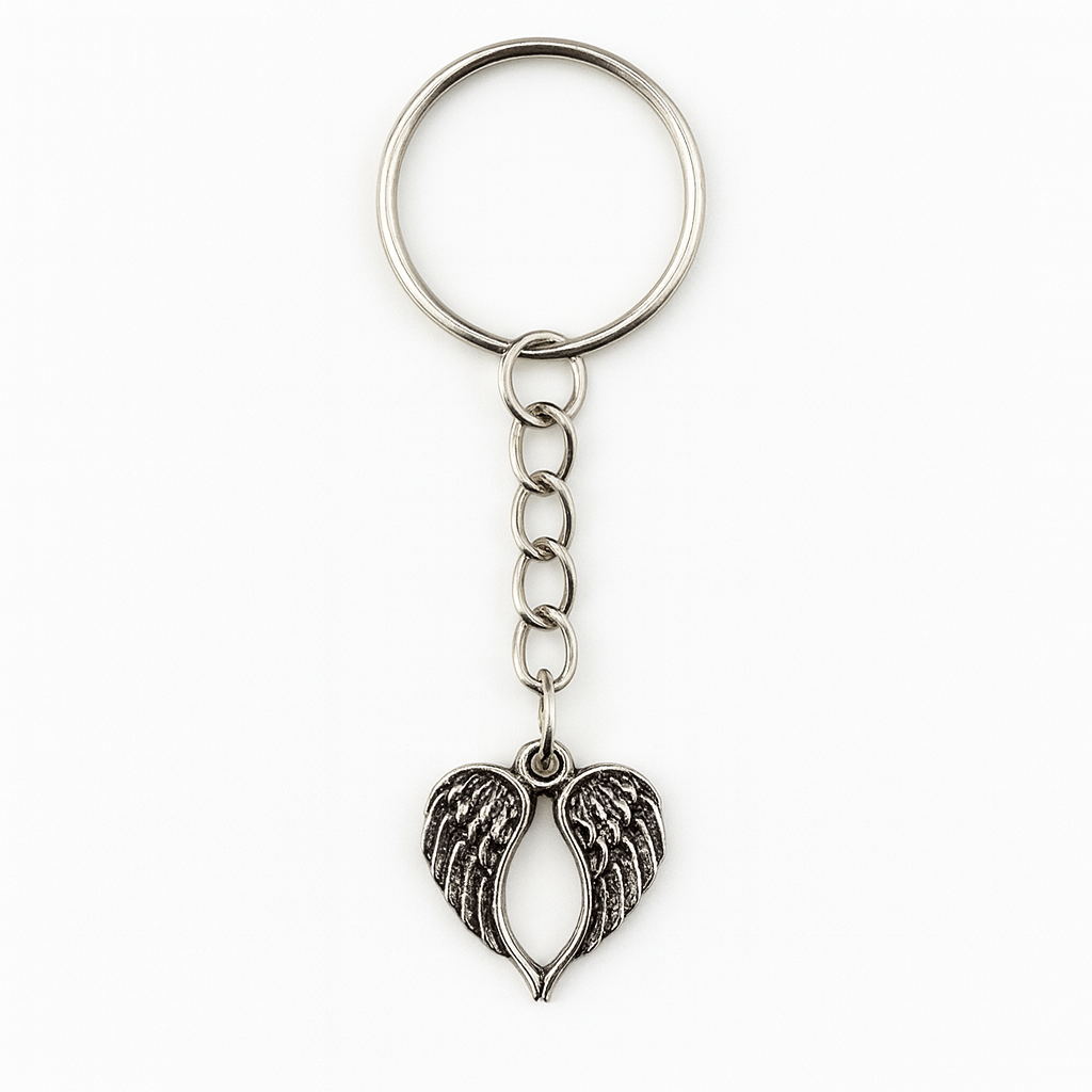 Angel Wings Keyring