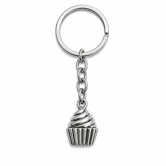 Cupcake Keyring