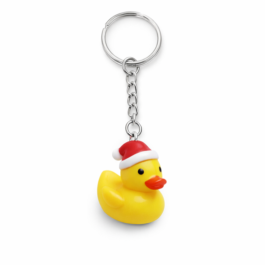 Christmas Ducky Keyring