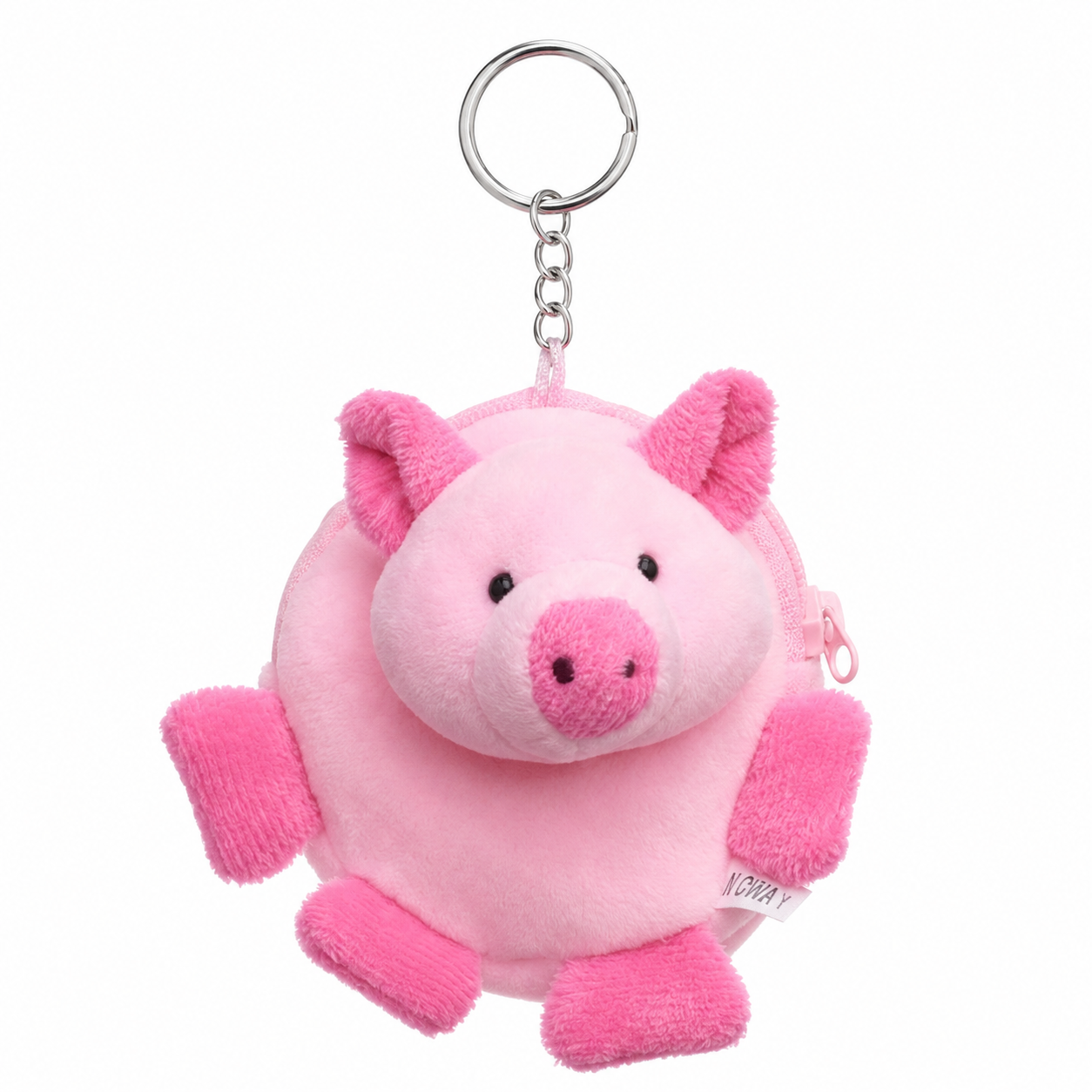 Pig Purse Keyring