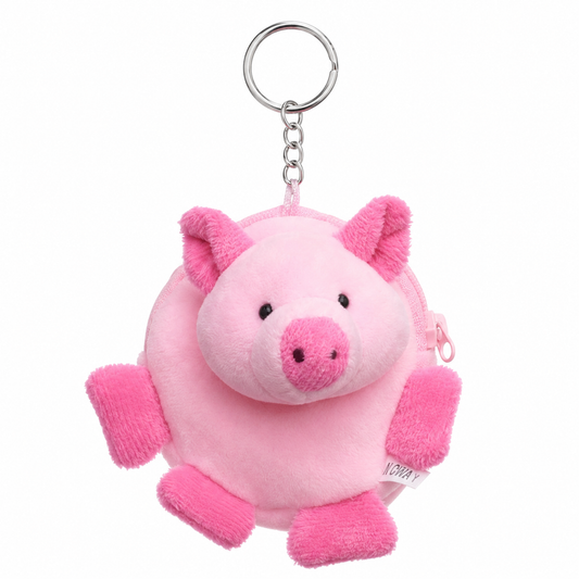 Pig Purse Keyring