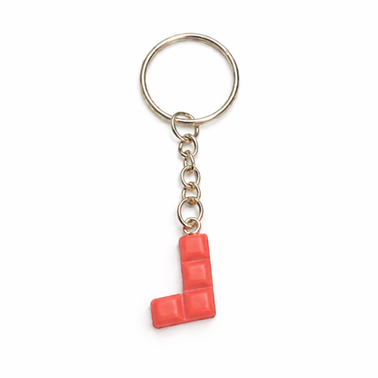 Tetris Keyring (Various Colours)